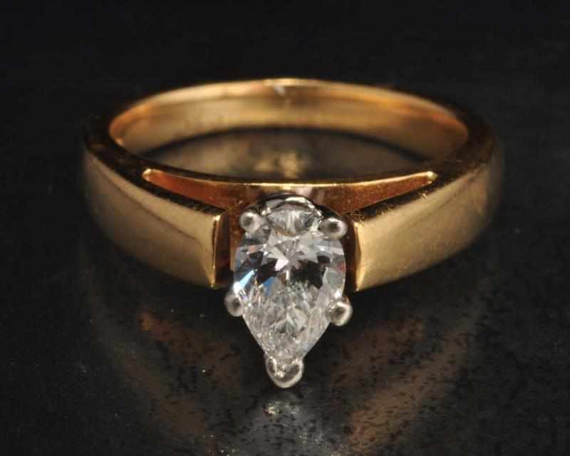 Appraisal: K Y Gold Platinum Diamond Ring Description Diamond ct Condition