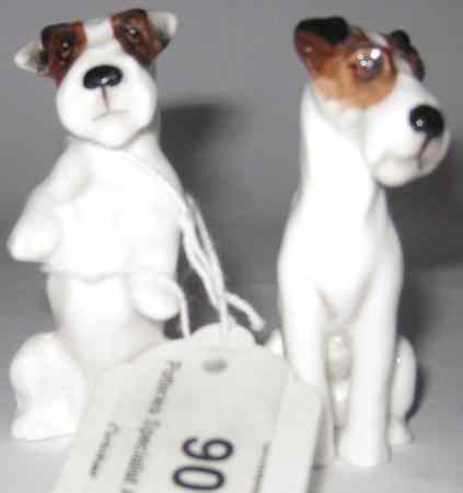 Appraisal: Royal Doulton Seated Sealyham Terrier K and Seated Terrier begging