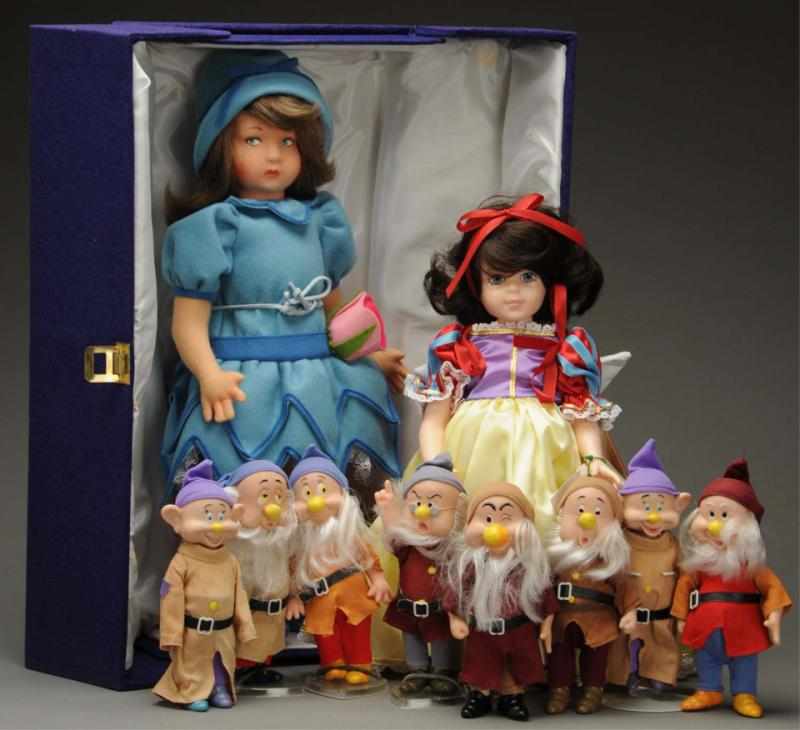 Appraisal: Lot of Collectible Dolls All cloth Lenci Issimma all original