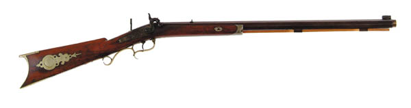 Appraisal: RARE QUIMBY PERCUSSION HALF STOCK SPORTING RIFLE Cal SN -