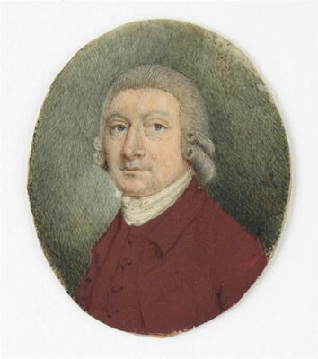 Appraisal: English School late th Century Portrait of a gentleman in