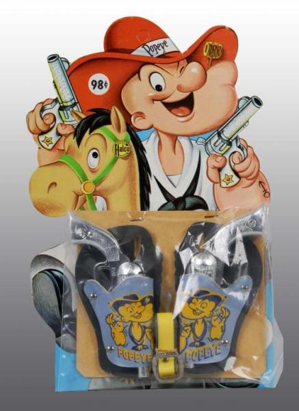 Appraisal: Halco Popeye Double Holster Set Description Unpunched and sealed on