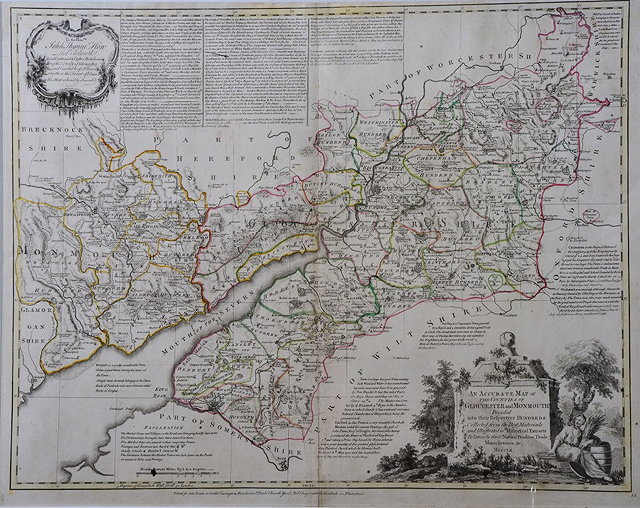 Appraisal: Emmanuel BowenAn accurate map of the Counties of Gloucester and