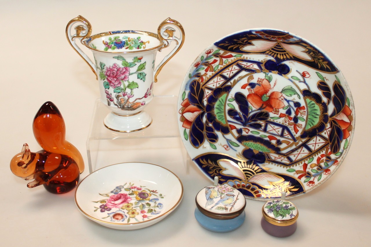 Appraisal: Various thC and later china and glassware to include a