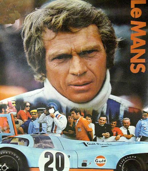 Appraisal: A Cinema Centre Films 'Le Mans' poster dated copyright printed