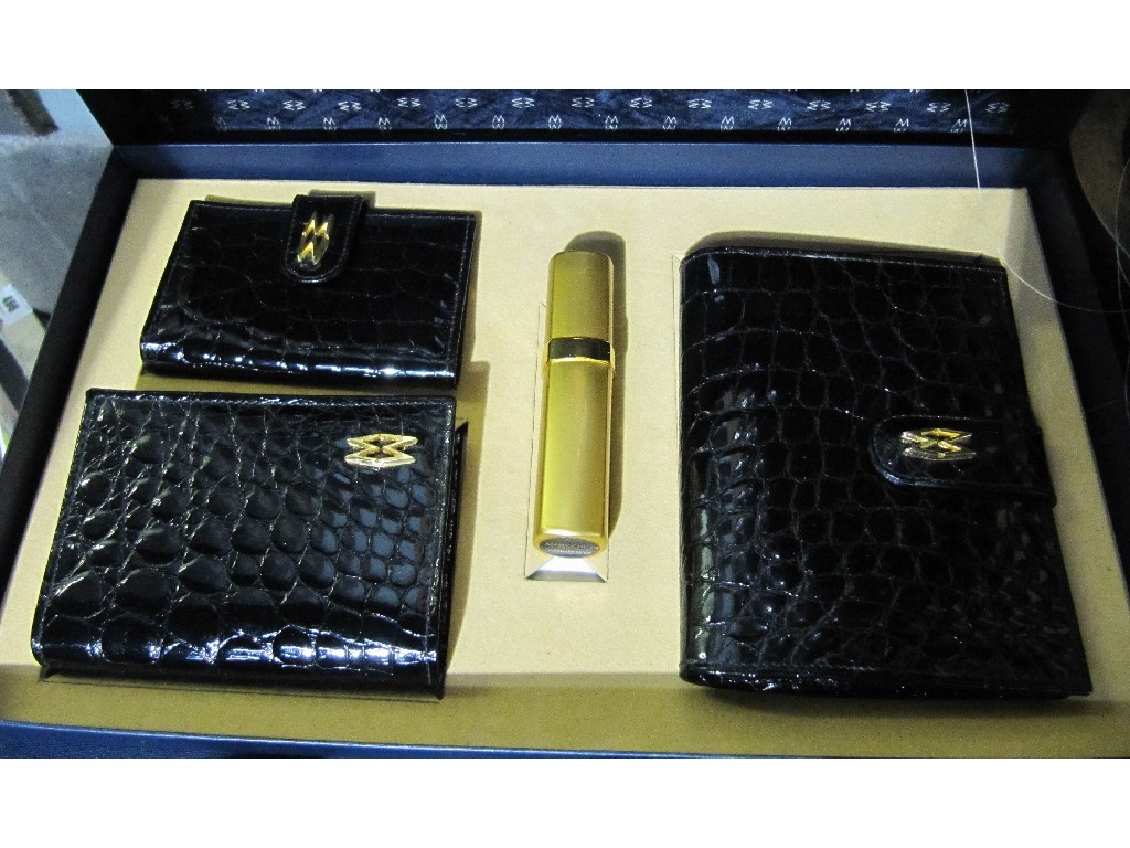 Appraisal: Ladies cased make-up set by Mappin Webb