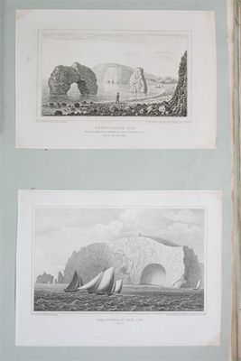 Appraisal: English School th Century A large album of topographical prints