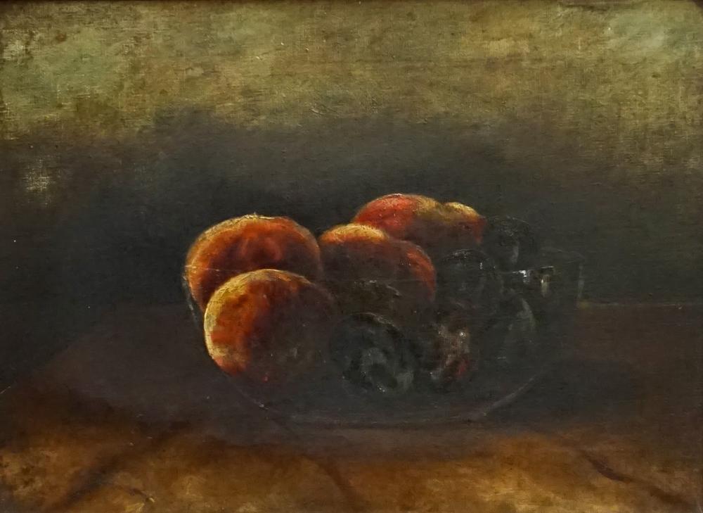 Appraisal: Early th Century School Still Life with Glass Bowl of