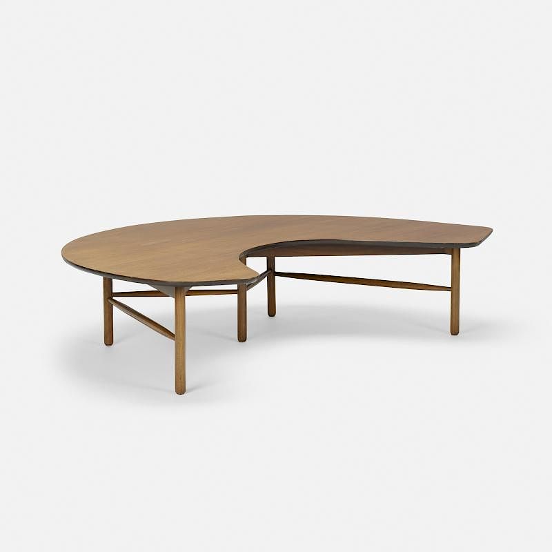 Appraisal: Greta Magnusson Grossman coffee table Greta Magnusson Grossman coffee table