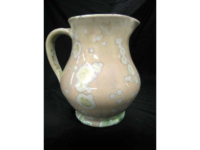 Appraisal: Pisgah Forest Art Pottery Pitcher crystaline glaze