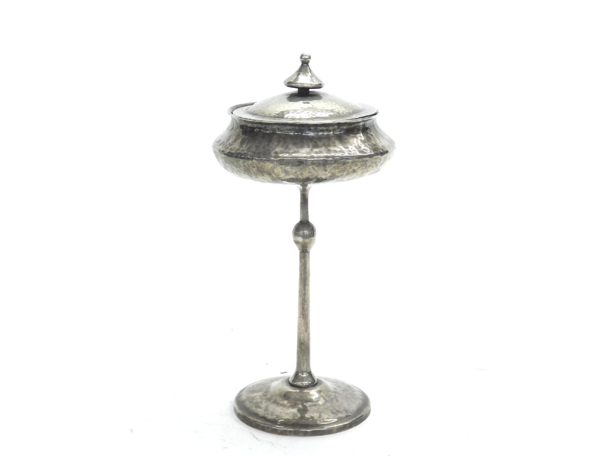 Appraisal: Keswick School of Industrial Arts - pedestal silvered cup and