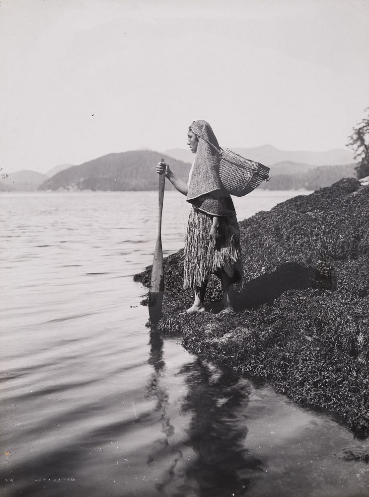 Appraisal: Edward Curtis The Seaweed Gatherer Edward S Curtis - The