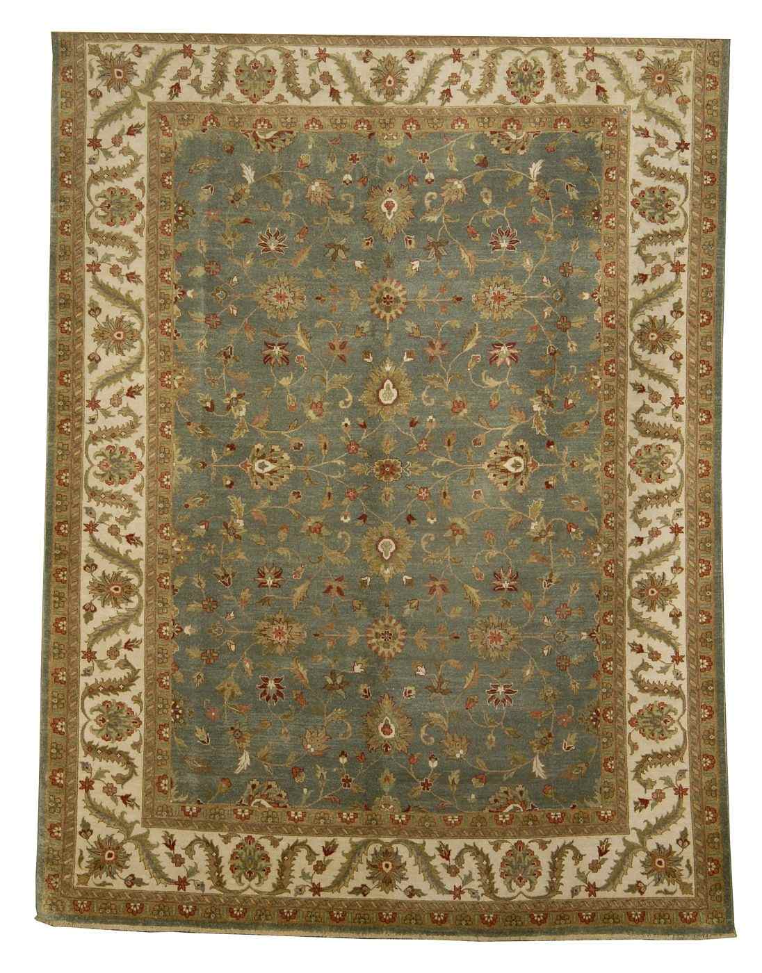 Appraisal: ORIENTAL RUG ZIEGLER MAHAL DESIGN ' x ' '' Delicate