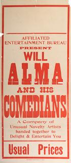 Appraisal: ALMA WILL OSWALD GEORGE WILLIAM BISHOP Will Alma Richmond Australia