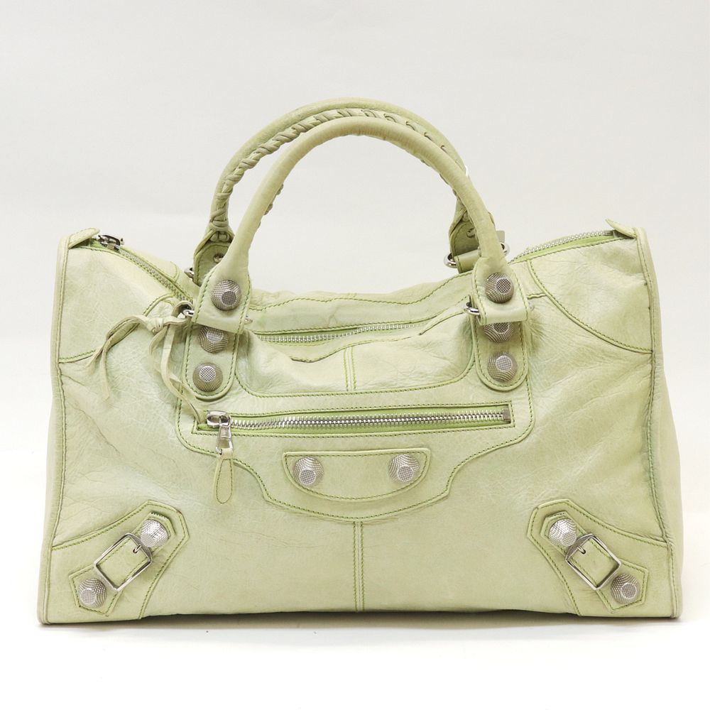 Appraisal: Balenciaga - Giant Work Balenciaga Giant Work in light green