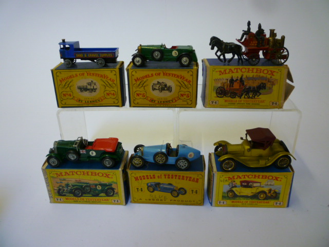 Appraisal: Yesteryear Models Y Fire Engine black boxes Y Steam Wagon