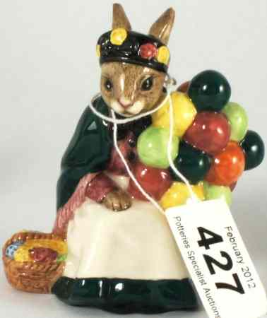 Appraisal: Royal Doulton Bunnykins Figure Old Balloon Seller Bunnykins USA Special