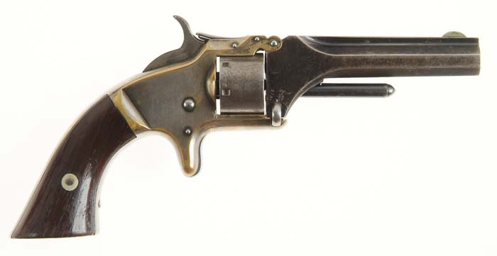 Appraisal: SMITH WESSON MODEL SECOND ISSUE SPUR TRIGGER TIP UP REVOLVER