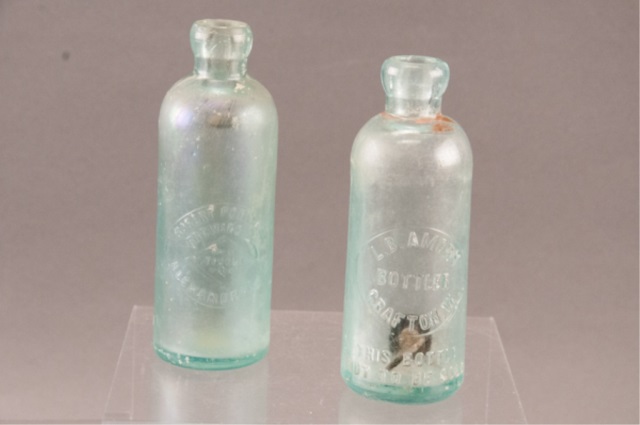 Appraisal: Two Virginia Glass Bottles Including one Robert Portner Brewing Co