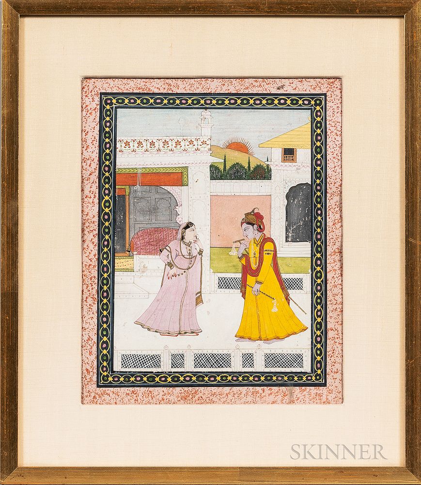 Appraisal: Kangra School Painting Kangra School Painting India th th century