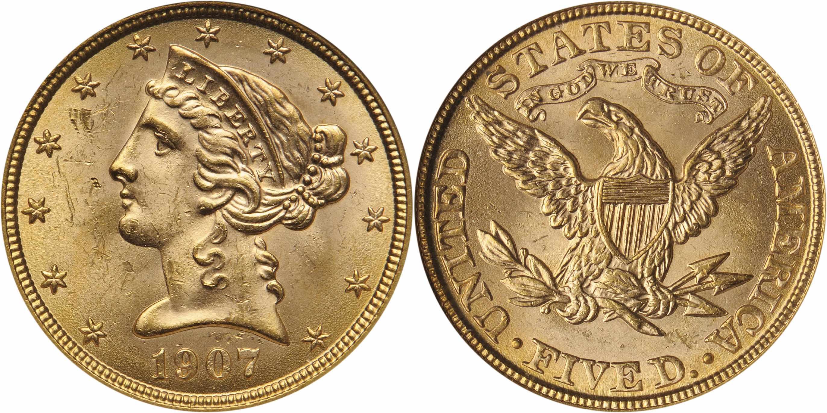 Appraisal: MS NGC Sharply struck with good luster and attractive color