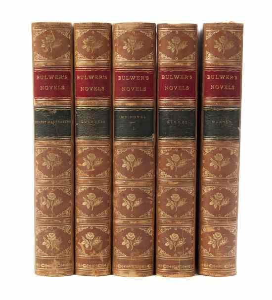 Appraisal: LYTTON EDWARD BULWER The Novels New York and London Routledge