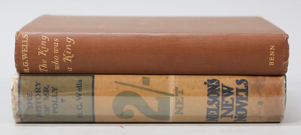 Appraisal: Herbert George Wells England - first edition books The History