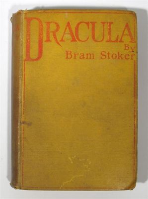 Appraisal: Stoker Bram Dracula First Edition later issue with pp of