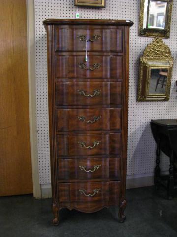 Appraisal: Thomasville French-style lingerie chest marked inside top drawer good condition