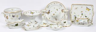 Appraisal: ANNA WEATHERLEY PORCELAIN SERVING PIECES TABLEWARE ANNA WEATHERLEY 'SPRING IN