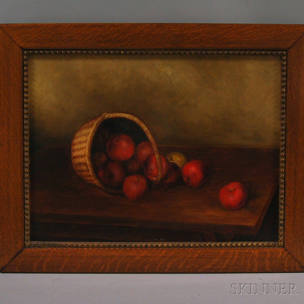 Appraisal: Albert Francis King American - Still Life with Apples Signed