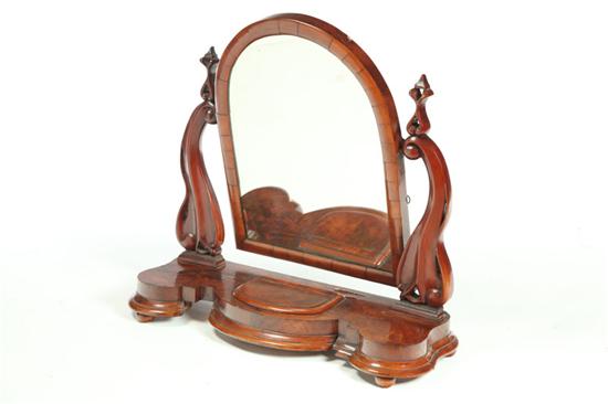 Appraisal: DRESSING MIRROR European or American late th century mahogany and