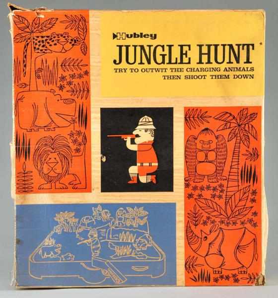 Appraisal: Hubley Jungle Hunt Battery-Operated Game Description Circa s American Very