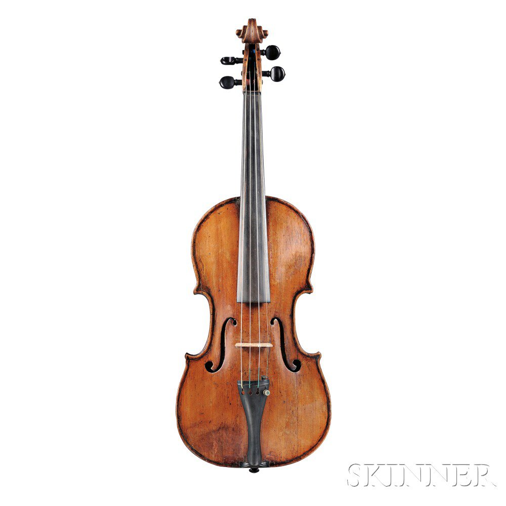 Appraisal: Fine Neapolitan Violin Attributed to the Gagliano Family Mid- th