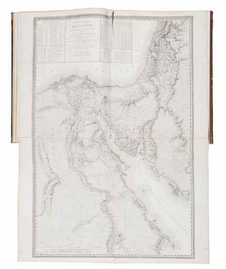 Appraisal: Panckoucke Charles Description de l'Egypte - Atlas Geographique engraved title