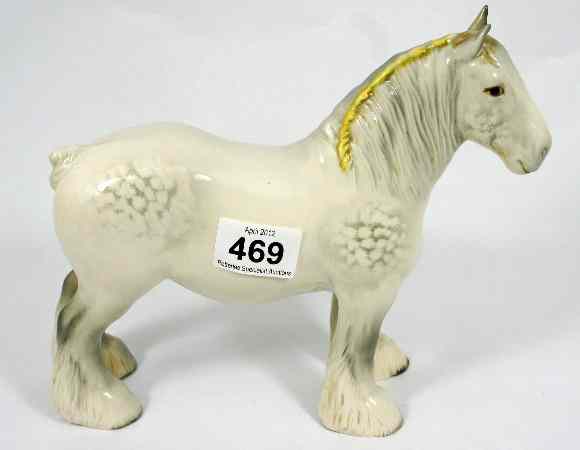 Appraisal: Beswick Grey Shire Horse