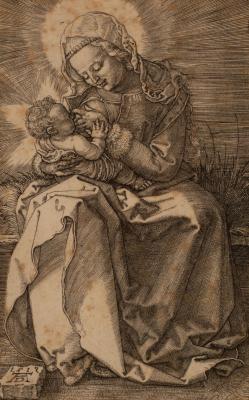 Appraisal: Albrecht Durer - The Virgin and Child etching cm x