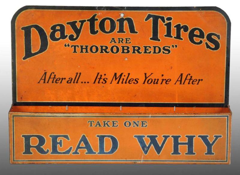 Appraisal: Lot of Advertising Items Description Includes one Dayton Tires display