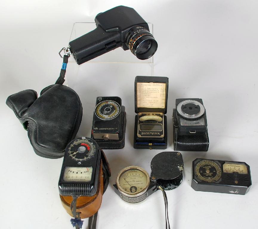 Appraisal: LIGHT METERS VARIOUS