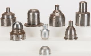 Appraisal: Paul Fox Salt Pour Steel Tooling Circa Heavy steel rule