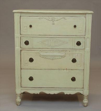 Appraisal: Painted Chest of Drawers