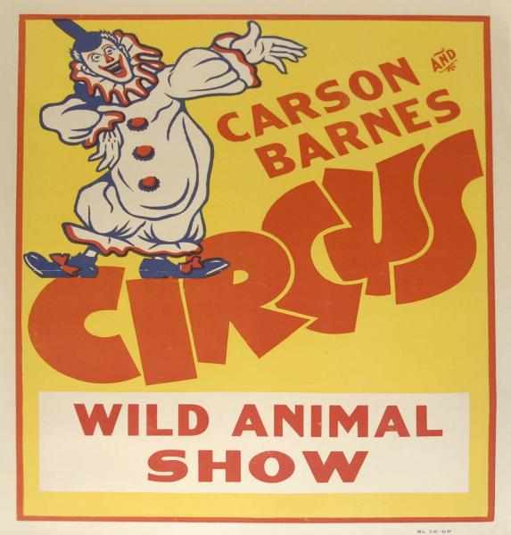 Appraisal: Lot of Assorted Circus Posters s and s Little to