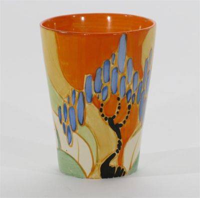 Appraisal: Windbells' a Clarice Cliff Bizarre Conical beaker designed by Clarice