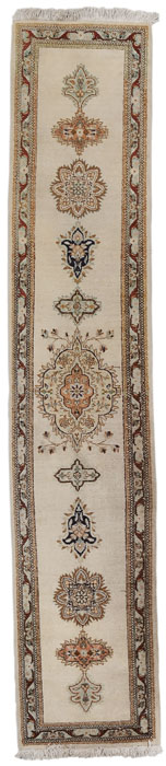 Appraisal: Tabriz Style Runner probably Persian second half th century multiple