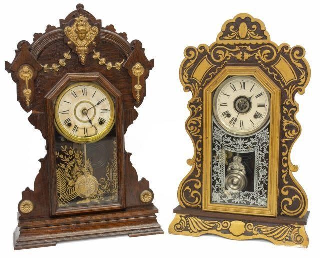 Appraisal: lot of American kitchen clocks late th early thc each