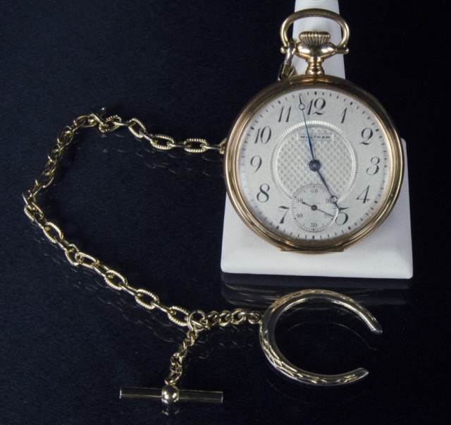 Appraisal: Waltham K Gold PocketwatchSN Size Jewel Running but not guaranteed