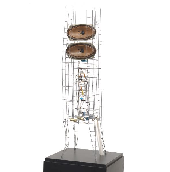 Appraisal: PETER VOGEL GERMAN - sculpture overall with base Kinetic Sculpture