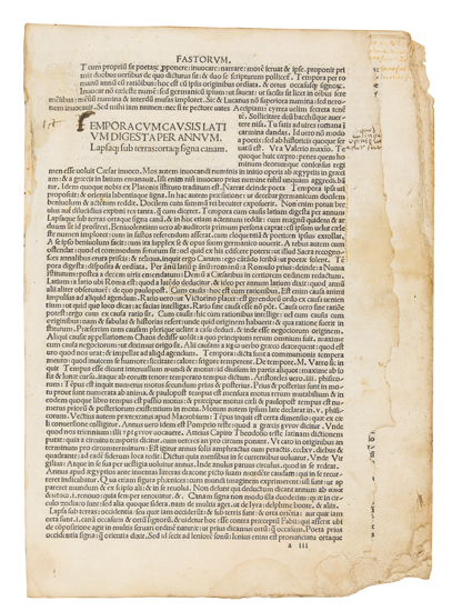 Appraisal: OVIDIUS NASO PUBLIUS Fasti With commentary by Paolo Marso leaves