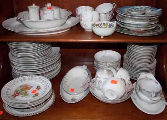 Appraisal: Noritake partial china dinner service and other porcelain and ceramic