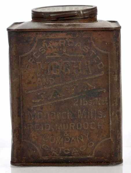 Appraisal: Store Counter Coffee Canister Description Very rare pre- embossed -pound